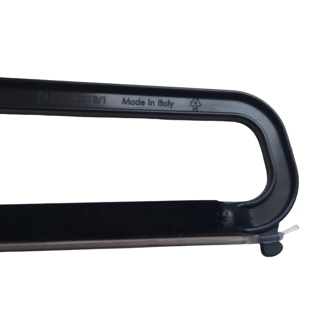ETRO Milano Trouser Slim Plastic Hangers Black Set of 2 Bundle